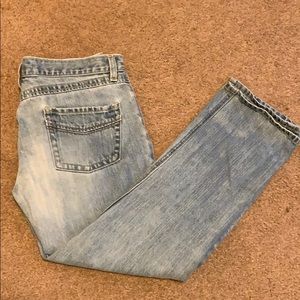 Old Navy low waist crop jeans.